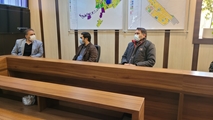 دیدار سرپرست بیمارستان زرقان با شهردار جدید این شهرستان