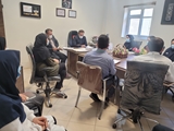 برگزاری نشست آشنایی سرپرست جدید بیمارستان امام حسن عسکری(ع) زرقان  با کارکنان این مجموعه