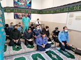 برگزاری دعای پرفیض زیارت عاشورا در بیمارستان زرقان