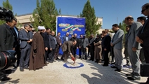 کلنگ زنی آغاز عملیات اجرایی ساخت تصفیه‌خانه فاضلاب بیمارستان حضرت امام حسن عسکری(ع) در زرقان