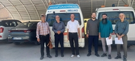 بازدید تیم نظارت مدیریت خدمات پشتیبانی دانشگاه علوم پزشکی شیراز از بیمارستان زرقان