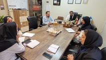برگزاری کمیته حفاظت فنی و بهداشت کار در بیمارستان زرقان